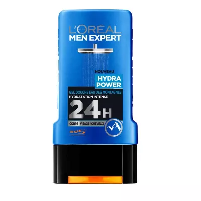 Gel douche hydra power 24h 300ml - L'OREAL
