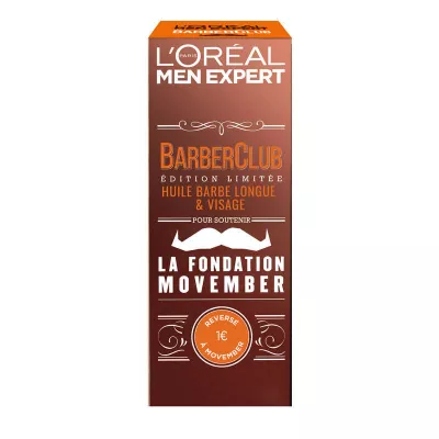 Mafuta ya ndevu ndefu na BarberClub uso 30ml - L'ORÉAL