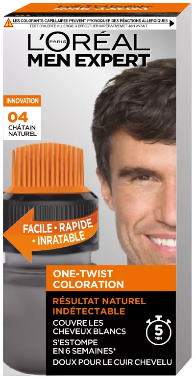 男士 Click Twist 4 棕色