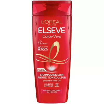 Shampoo Protezione Colore Per Capelli Colorati O Con Mèches 350ml - Elseve