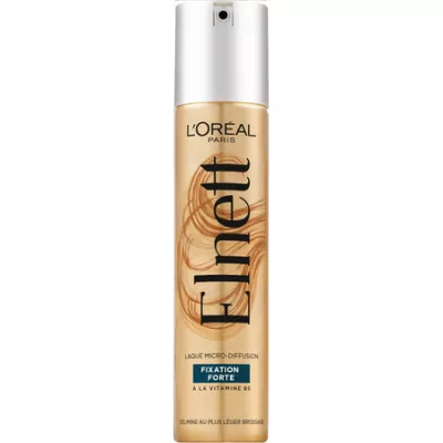Laque Cheveux Micro-Diffusion Fixation Forte à la Vtamine B5 200ml - ELNETT