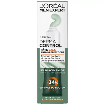 Pasta de control de derma experta de hombres - L'ORÉAL