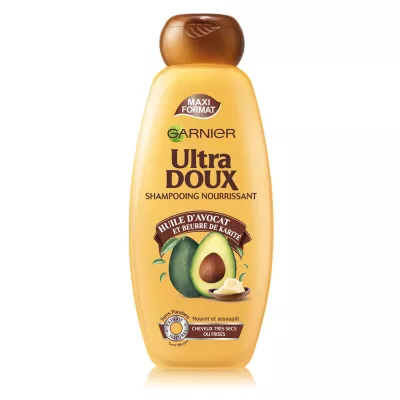 Shampooing nourrissant huile d'avocat/beurre de karité 400ml - GARNIER