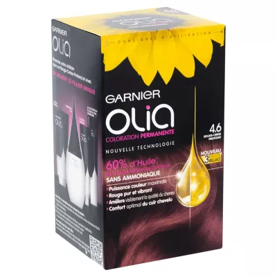 Garnier Olia 4.6 Rouge-cerise profond, Coloration permanente