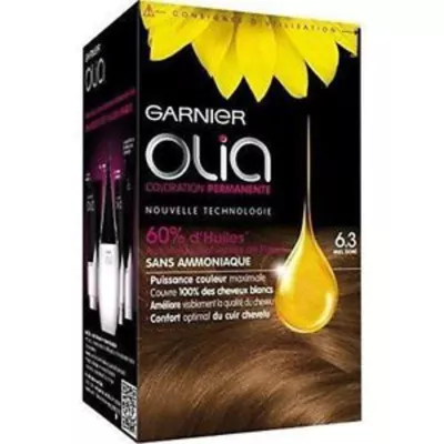 Permanent coloring 6.3 golden honey GARNIER