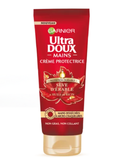 Crème mains protectrice sève d'érable & huile de ricin 75ml - GARNIER