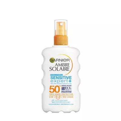 Spray solaire sensitive expert+ SPF 50+ 200ml - GARNIER