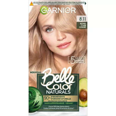 Coloration Cheveux Permanente 8.11 Blond Clair Cendré Belle Color - L'oreal