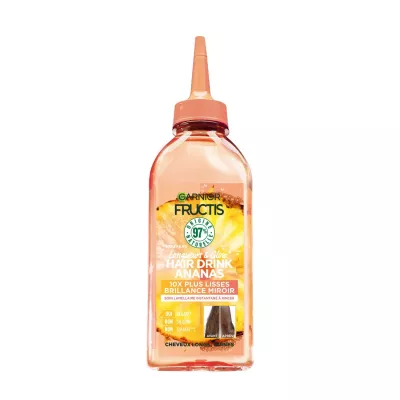 Напиток для ламеллярного ухода за волосами для длины и сияния волос Pineapple Fructis, 200 мл - GARNIER