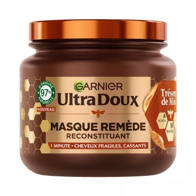 Mascarilla Capilar Remedio Reconstructor para Cabello Frágil, 340ml - GARNIER