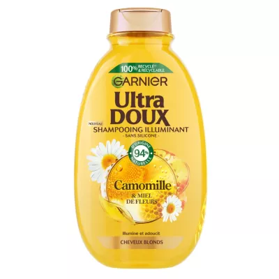 Shampoo Iluminador de Camomila para Cabelos Loiros, 300ml - GARNIER