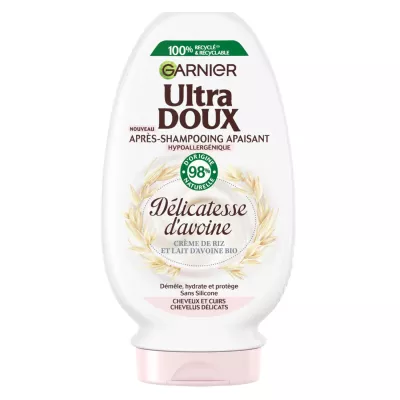 Delicatesse d'Avoine успокаивающий кондиционер для нежных волос, 250мл - GARNIER