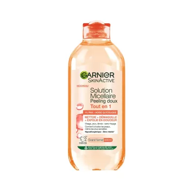 Sanfte Mizellen-Peeling-Lösung All-in-1, alle Hauttypen, 400 ml - GARNIER