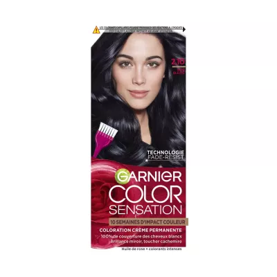 Permanente haarkleur Blauwachtig zwart - Garnier