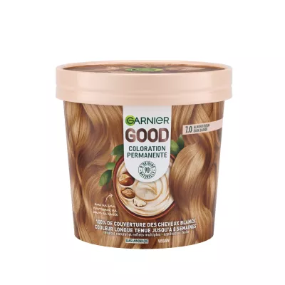 パーマネント ヘア カラー ダーク ブロンド 7.0 良い - Garnier