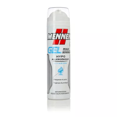 Hypoallergenic aloe vera shaving gel 200ml - MENNEN