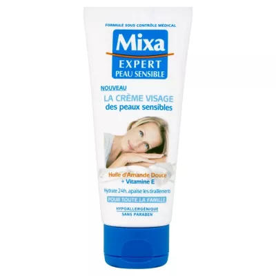 Crème visage peaux sensibles 100ml - MIXA EXPERT