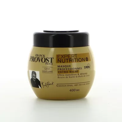 Mascarilla experta en nutrición + manteca de karité y aceite de coco 400ml - FRANCK PROVOST