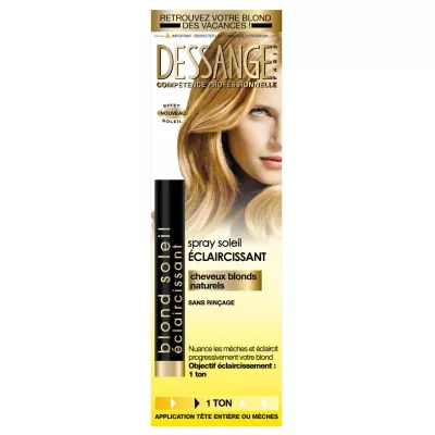 Spray soleil éclaircissant cheveux blond 125ml - DESSANGE