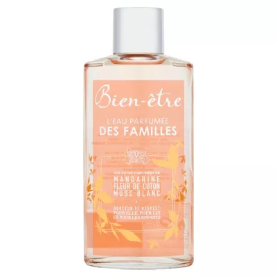 Parfum des Familles Mandarine, Fleur de Coton & Musc blanc 250ml - BIEN-ÊTRE
