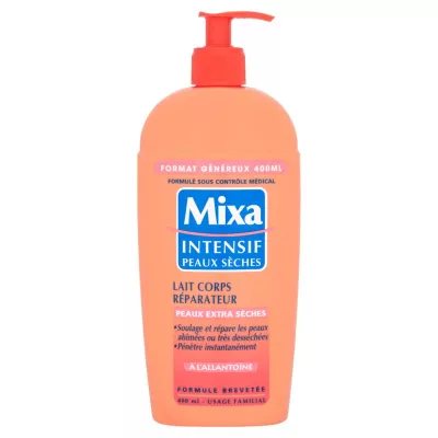 Lait corps réparateur peaux extra sèches 400ml - MIXA