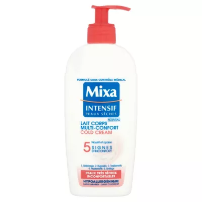 Lait corps multi-confort cold cream 5 signes d'inconfort 250ml - MIXA