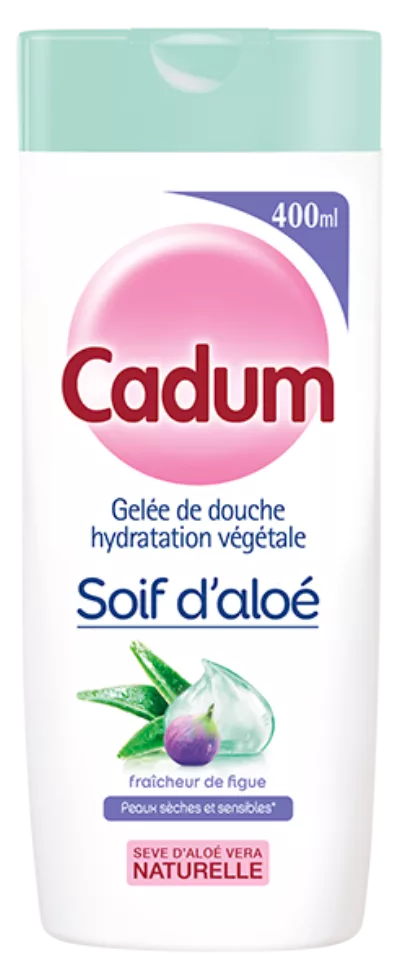 Gel douche soif d'aloé fraîcheur de figue 400ml - CADUM