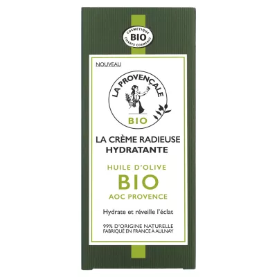 ऑर्गेनिक रेडियंट मॉइस्चराइजिंग क्रीम 50 मि.ली - LA PROVENCALE BIO