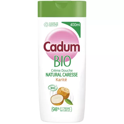 Natürlich streichelndes Bio-Sheabutter-Duschgel - CADUM
