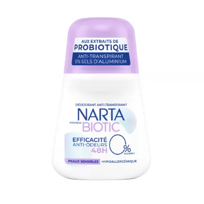 Biotische effectieve anti-geurdeodorant Gevoelige huid - NARTA