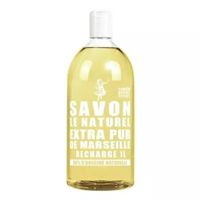 Recharge Savon Liquide Extra Pur de Marseille 1L - SAVON LE NATUREL