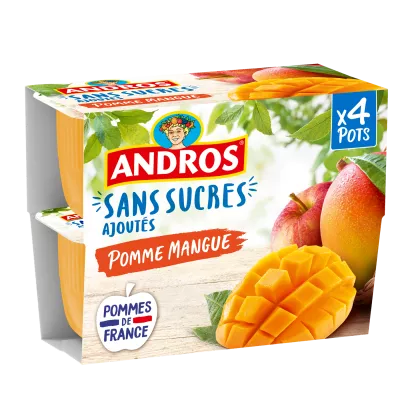 Andros Appel Mango Ssa 4x100g