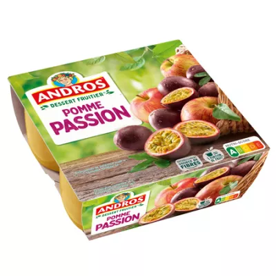 4x100g desess frt pomme pase y - ANDROS