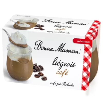 Bonne Maman Liegeois Café 105x - BONNE MAMAN