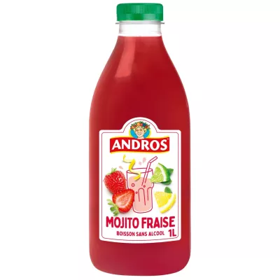 Mojito fresa sin alcohol 1l - Andros