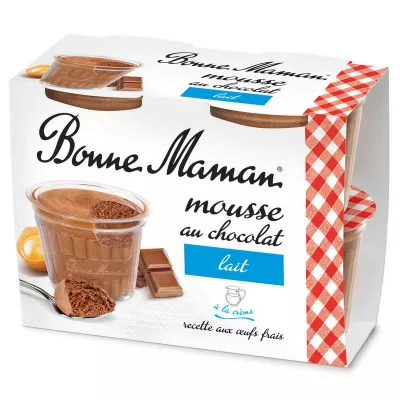 Bm チョコレートミルクムース 4x50g
