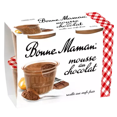 Mousse Choco 4x50G - BONNE MAMAN