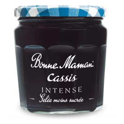 少甜浓黑醋栗果冻 335g - BONNE MAMAN