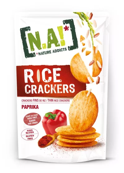 rice crackers paprika 70g - NATURE ADDICTS