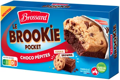 Brookie Pépites Chocolat X4 18