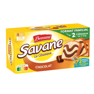 Bolos de Chocolate Clássicos 2x300g - Savane