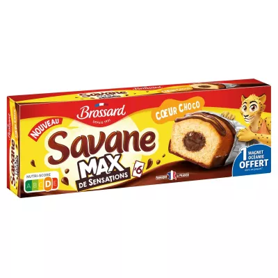 Savane Max de Sensation Coeur Choco 180g - BROSSARD