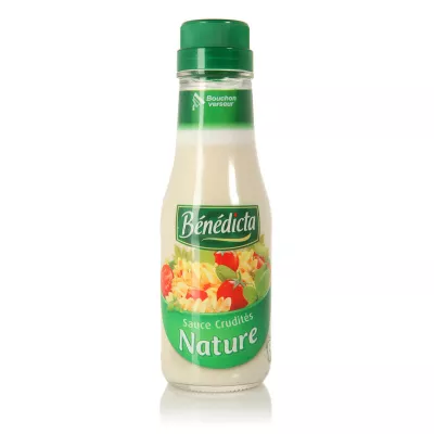 Sauce crudité nature 290g - BÉNÉDICTA