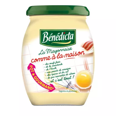 Mayonaise comme à la maison 255g - BENEDICTA
