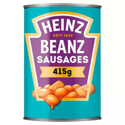 Feijão e salsicha; 415g - HEINZ