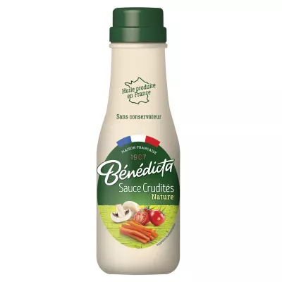 Sauce Crudites Nature, 290g - BENEDICTA