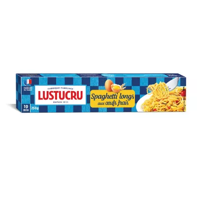 Massas de espaguete longo, 250g - LUSTUCRU