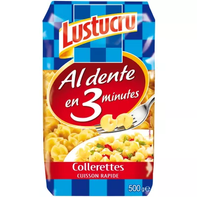 Pâtes collerettes 500g - LUSTUCRU