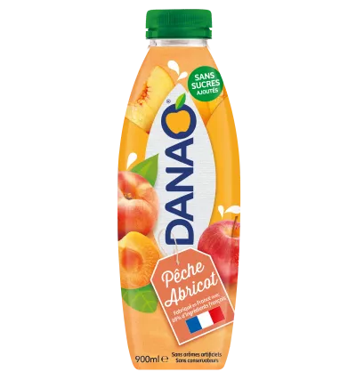 Pêche abricot 900ml - DANAO