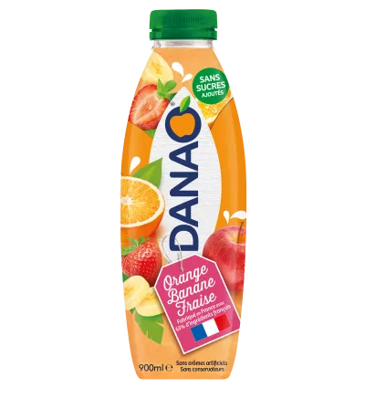 Orange Banana Strawberry 900ml - DANAO